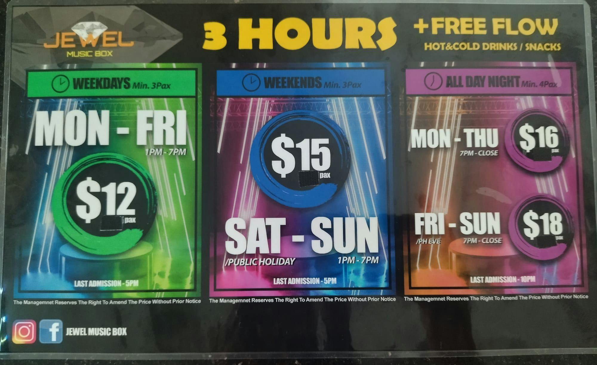 JEWEL Music Box Safra Jurong Book Now! inline online bookings